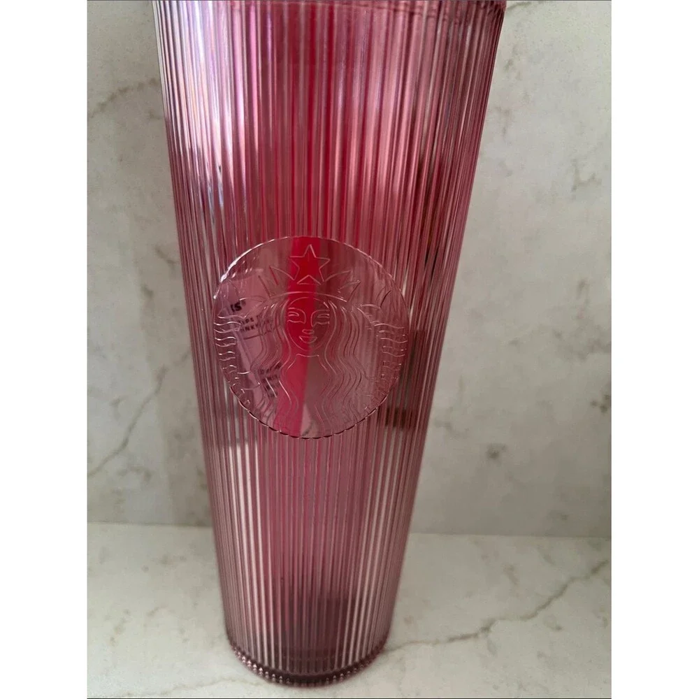 Starbucks stylish pink